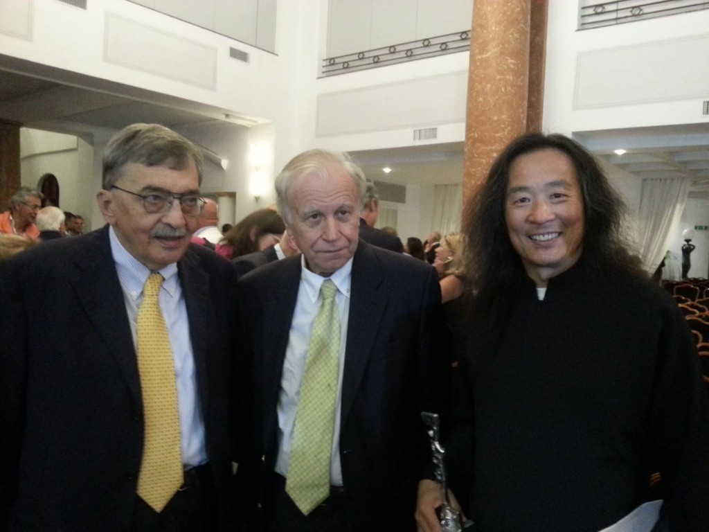 A Yang Lian il Premio Capri 2014. La cerimonia di consegna al Teatro del Grand Hotel Quisisana.