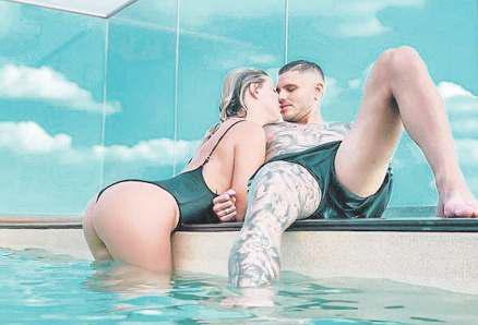 Wanda Nara, la luna caprese