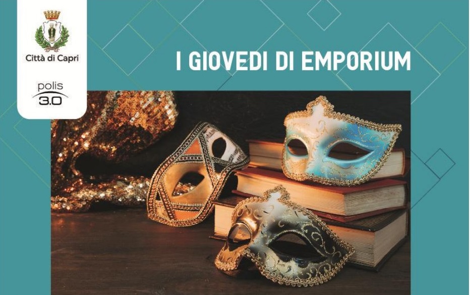 I Giovedì di Emporium: oggi alla sala Pollio chiacchierata sul Carnevale caprese