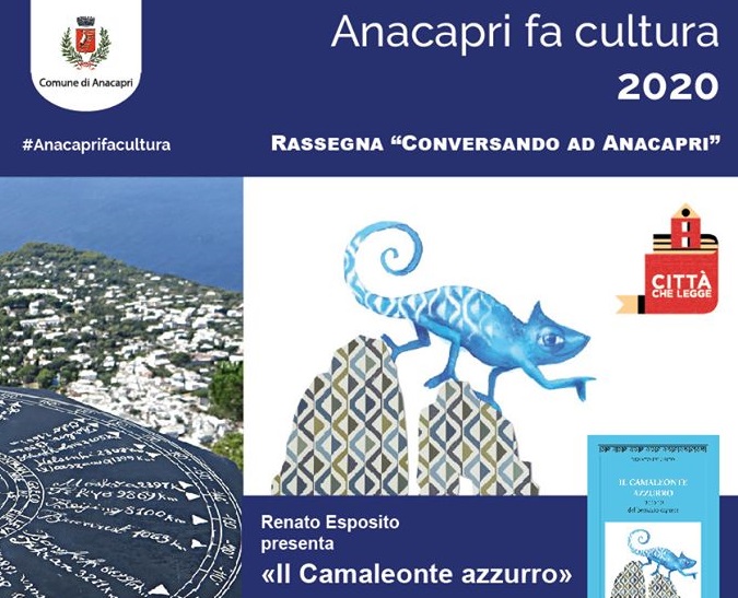 Il Camaleonte azzurro di Renato Esposito, presentazione domenica 19 luglio alla mediateca M.Cacace