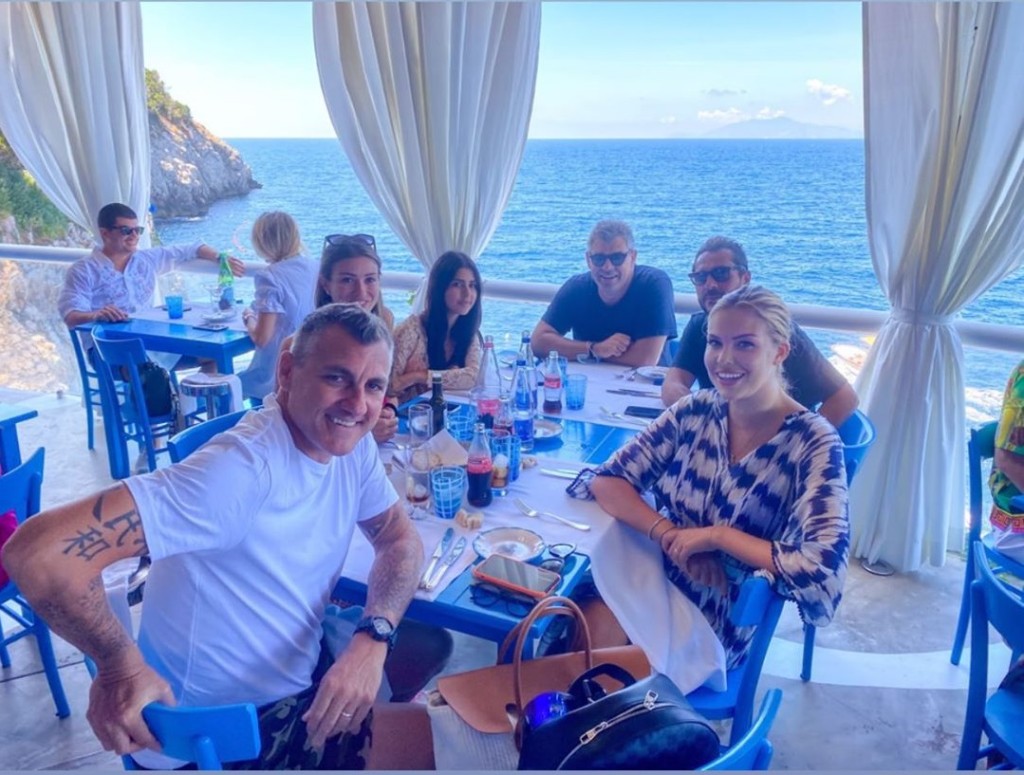 Vieri, Magic e la Vignali, campioni dello sport a Capri