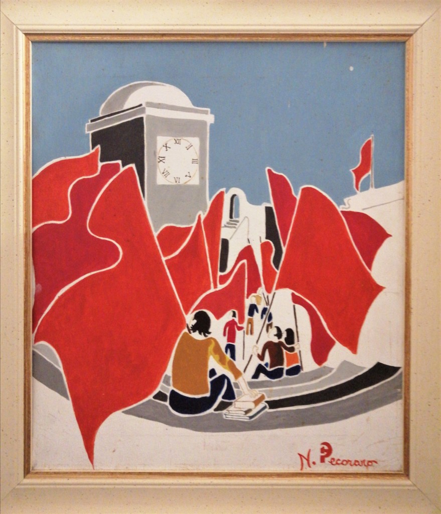 Piazzetta di Capri di Ninni Pecoraro (anni '70)