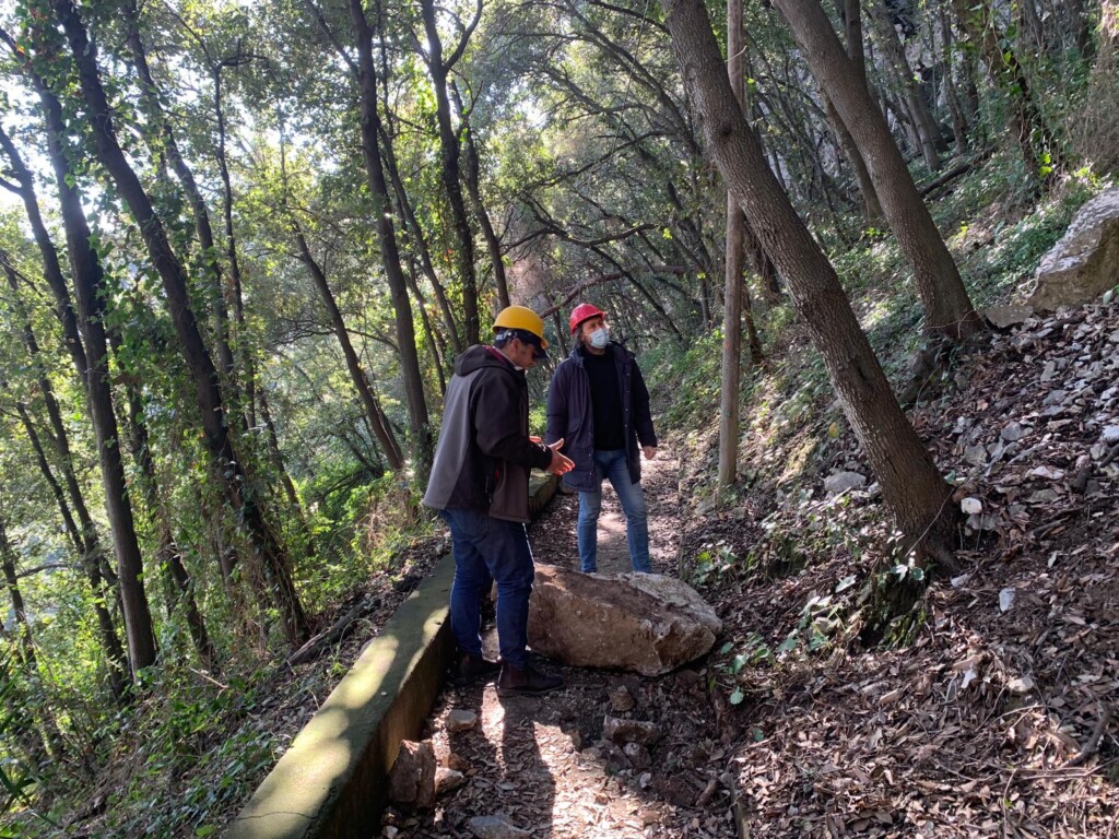 Foto smottamento Via Pizzolungo
