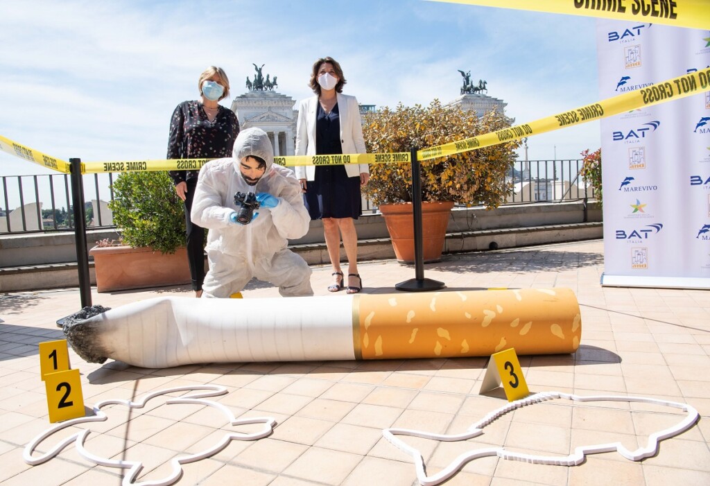 Marevivo: via alla campagna contro l’abbandono dei mozziconi nell’ambiente