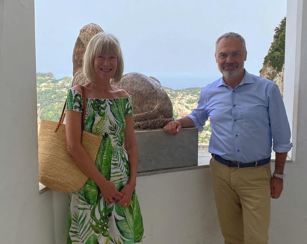 Visita a Capri per l’ambasciatore svedese in Italia