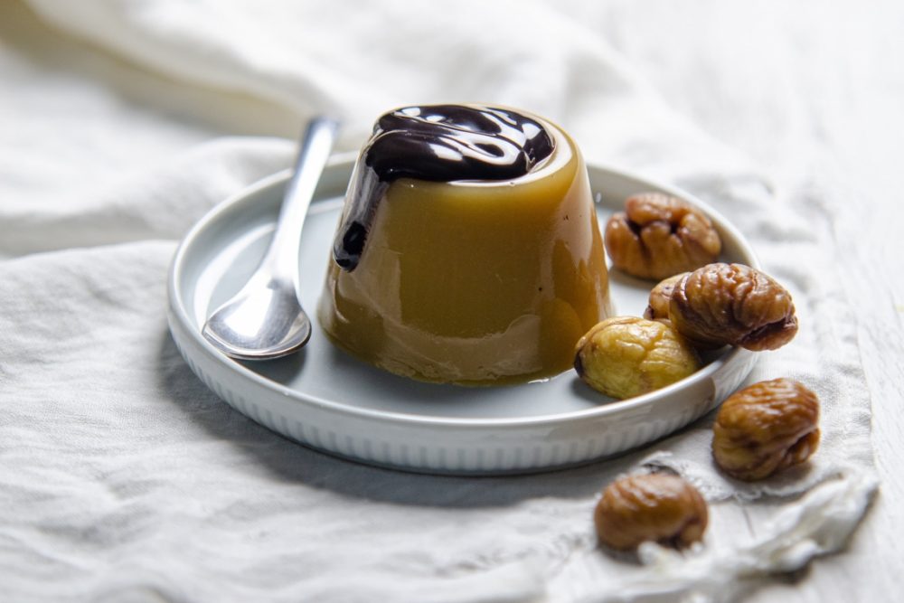 Castagne e dintorni: commenti e ricetta (si spera…) utile: il budino