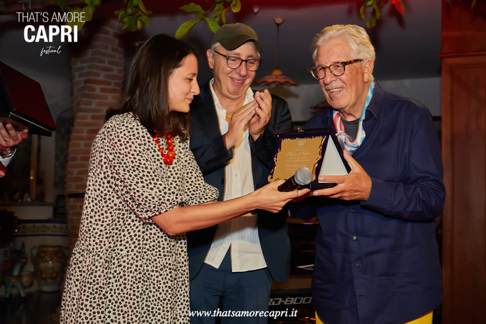Peppino di Capri ed Erminio Sinni ospiti del galà finale di That’s Amore Capri Festival