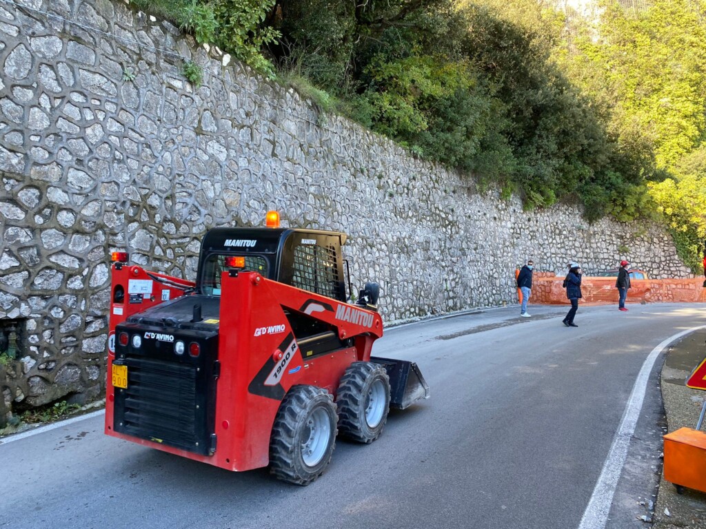provinciale riaperta frana