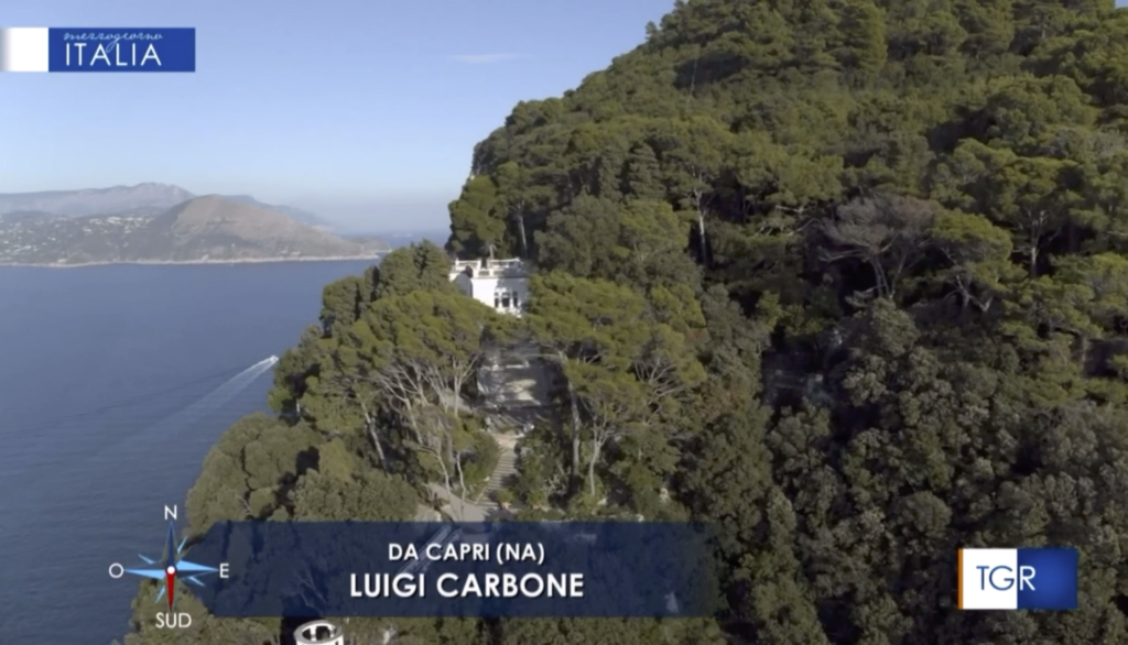 TGR Mezzogiorno Italia (Video)con Stefanie Sonnentag alla scoperta del fascino di Capri