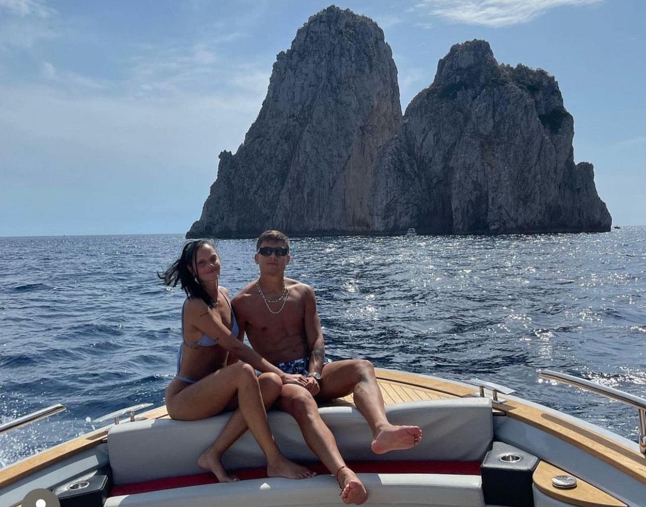 Dybala a Capri dopo l’esordio a Salerno