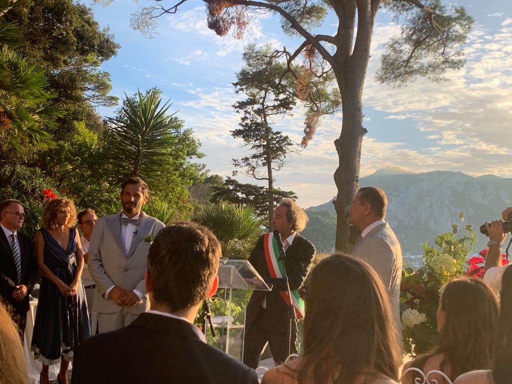 Nozze nella grande bellezza con Sorrentino celebrante (Photogallery)