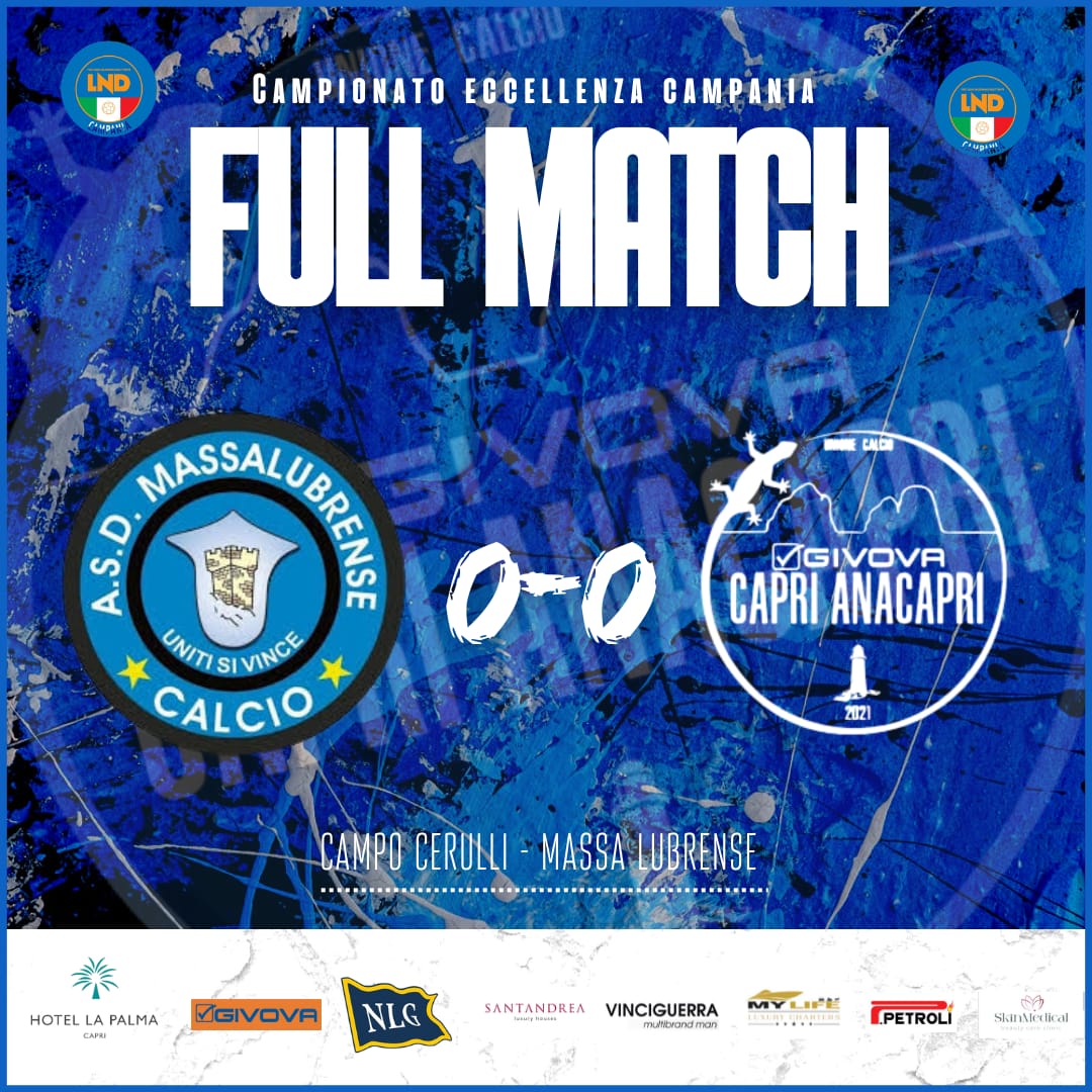 Pareggio convincente per il GCA a Massalubrense!