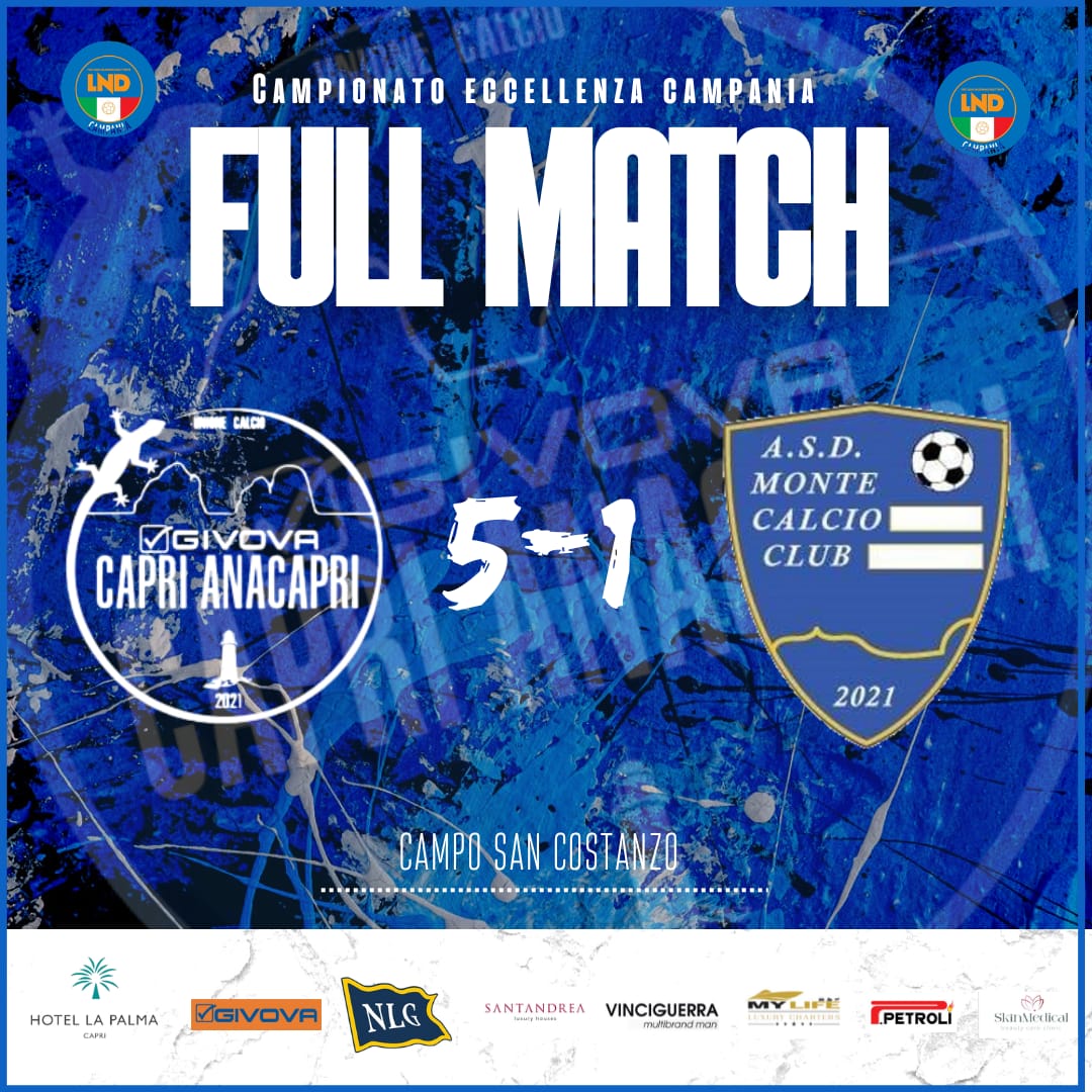 Pokerissimo del GCA contro il Montecalcio