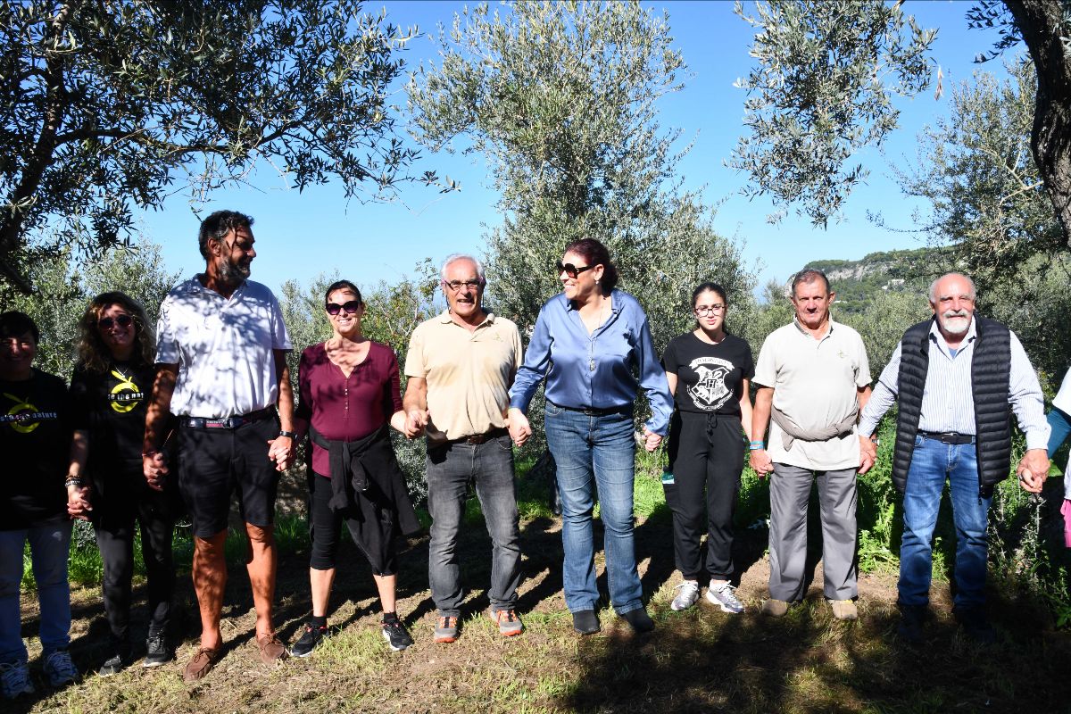 Grande partecipazione ed entusiasmo per la sesta giornata nazionale Camminata tra gli olivi ad Anacapri (Photogallery e video)