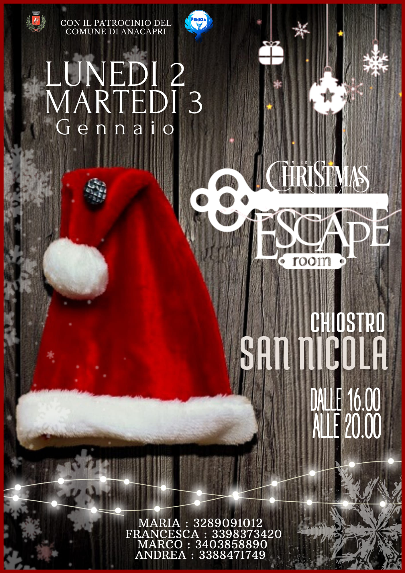 Anacapri: Christmas Escape Room