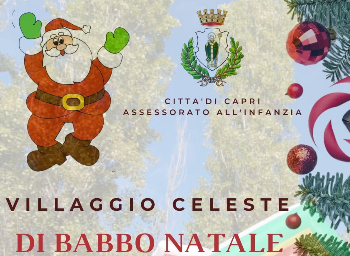 Capri: Apre il Villaggio di Babbo Natale