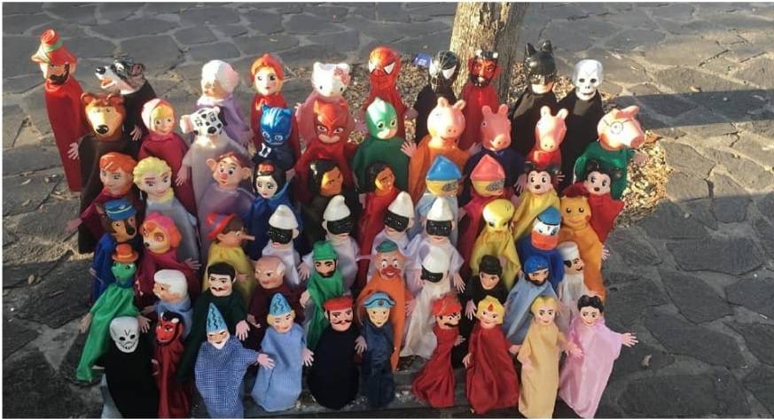 Capri, anche oggi al parchetto spettacolo con gli arcieri e i burattini dei fratelli Mercurio