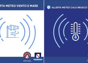Campania: Allerta meteo per abbassamento delle temperature, gelate e vento forte che toccheranno anche Capri