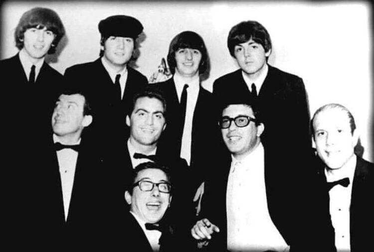 Peppino di Capri e i Beatles 02 foto archivio Capripress