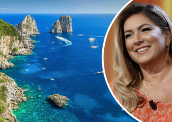 Romina Power a Capri, in questa foto non sembra lei