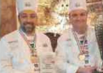 Gli Chef pisani, Francesco Paletti, Daniele Astarella e Francesco Pannullo nella squadra campione d’Italia di cucina