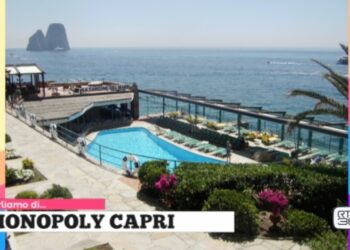 “Monopoly Capri”. Il gioco dell’estate disegnato dall’artista Beatrice Romani, protagonista in TV nella trasmissione “La Dolce Vita”