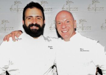 Cena a quattro mani tra chef stellati, Chris Oberhammer ospite dello Chef Salvatore Aprea, Da Tonino a Dentecala
