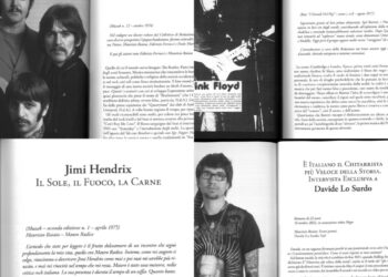 Davide Lo Surdo è scritto in un libro di storia della musica con i Beatles e Pink Floyd