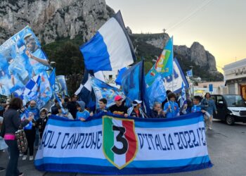 Anacapri, per il Napoli campione un inno di Mario Staiano e Marco Ferro