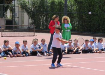 Saggio finale al tennis club Capri per Racchetta in classe 2023 (Photogallery)