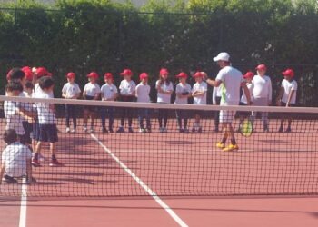 Saggio finale al tennis club Capri per Racchetta in classe 2023 (Photogallery)