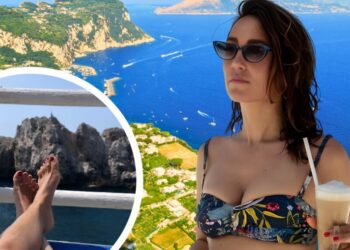 Capri, Caterina Balivo svela il suo posto del cuore sull’isola: è incastonato nelle rocce