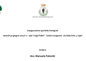 Sportello Immigrati a Capri