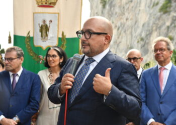 Ministro Gennaro Sangiuliano a Capri, Foto di Capri Press