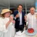 Weekend a Capri di Corrado Ferlaino per festeggiare il compleanno della compagna Roberta – photogallery