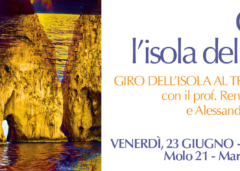 Kaire Arte Capri: Giro in barca al tramonto in compagnia del Prof. Renato Esposito