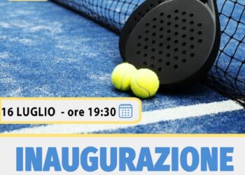 Anacapri, oggi a Campi Cerio inaugurazione del nuovo campo da padel