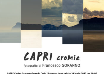 CAPRI cromie, le fotografie di Francesco Soranno in mostra a Palazzo Cerio il 29-07-2023