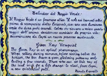 PASSEGGIATA D’AUTORE A VILLA LYSIS. ALLA RICERCA DEL RAGGIO VERDE