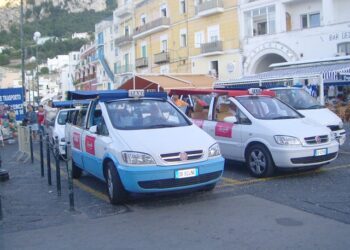 Taxi, sistema-Capri esempio per l’Italia