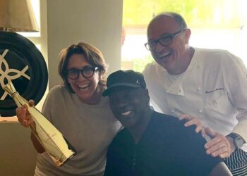 Arriva a Capri Michael Jordan e brinda all’Aurora con la sua tequila