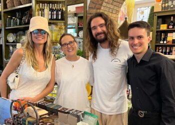 A Capri Heidi Klum e Tom Kaulitz e la prima edizione di “Artecinema”