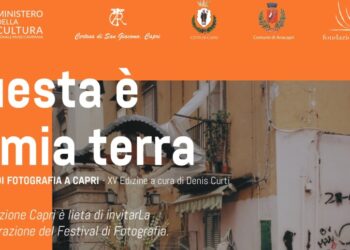 Mostra “Questa è la mia terra” inaugurazione venerdì 08 settembre ore 19.00 Certosa di San Giacomo