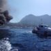 Capri, motoscafo in fiamme: tanta paura ma nessun ferito
