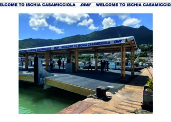 SNAV inaugura il suo nuovo pontile a Casamicciola Terme in segno di vicinanza con la comunità locale