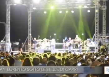 TGR: SAN LORENZO SOTTO LE STELLE DI CAPRI (Video)