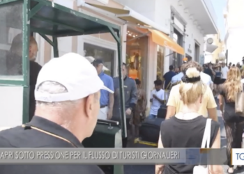 TGR: CAPRI SOTTO PRESSIONE PER IL FLUSSO DI TURISTI GIORNALIERI (VIDEO)