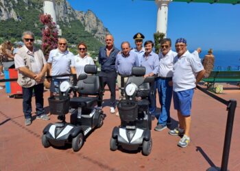 Il Comune di Capri mette a disposizione carrozzine elettriche per disabili e persone con difficoltà motorie, per residenti e ospiti dell’isola