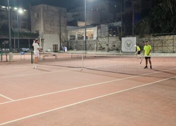 Sui campi del Circolo è il momento del Trofeo Isola di Capri Memorial Giuseppe Breglia torneo di doppio, continuano le notti magiche del Tennis made in Capri