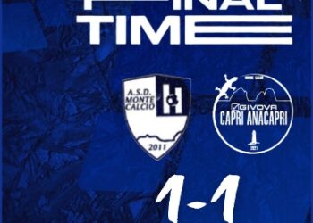 A Monte di Procida finisce 1 a 1